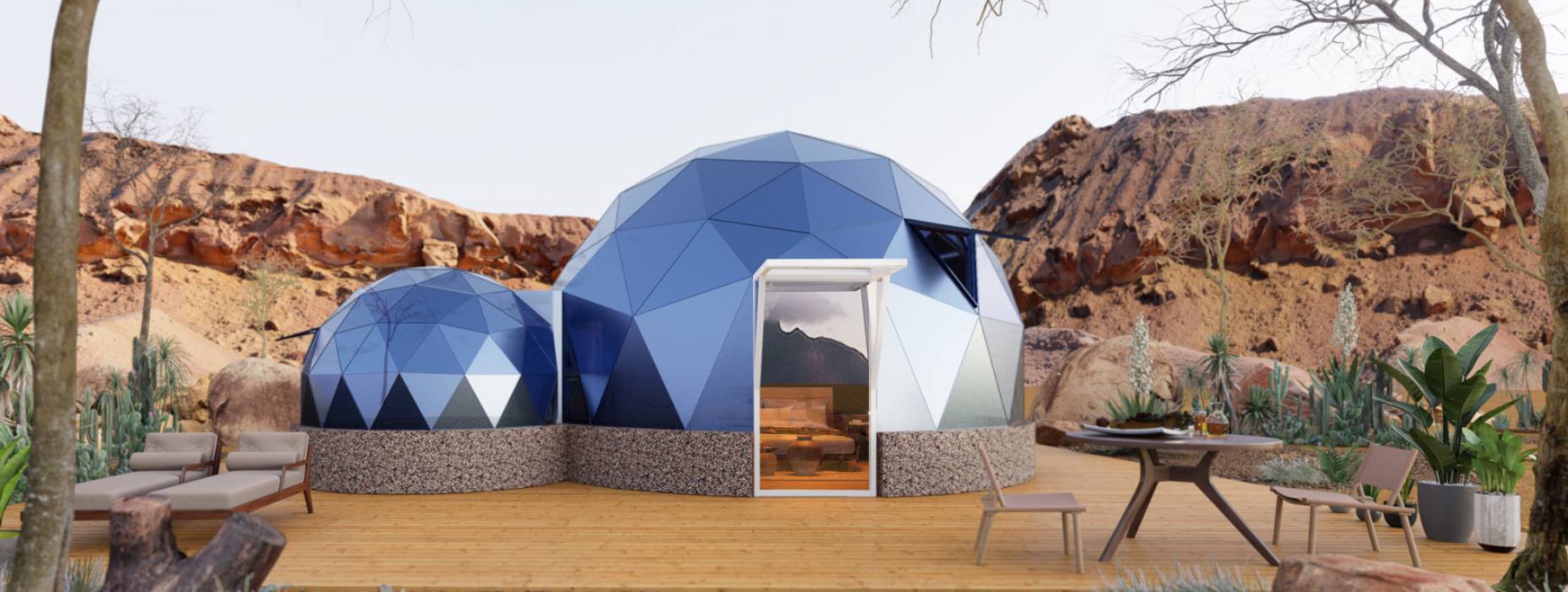 应城市球形智能光伏玻璃星空房